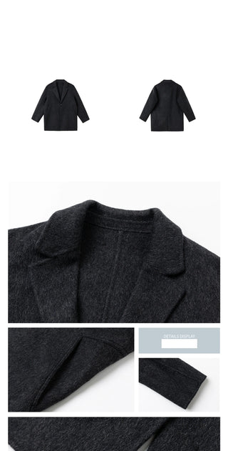 mid-length wool coat