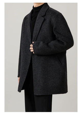 mid-length wool coat