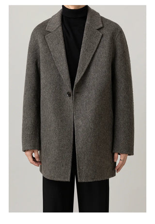 mid-length wool coat