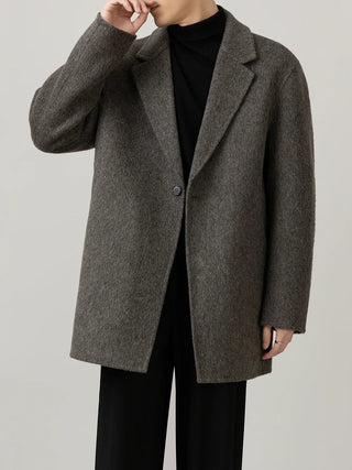 mid-length wool coat