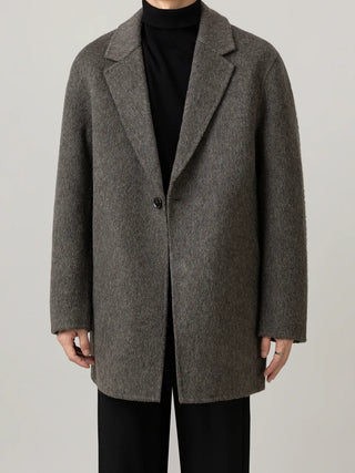 mid-length wool coat