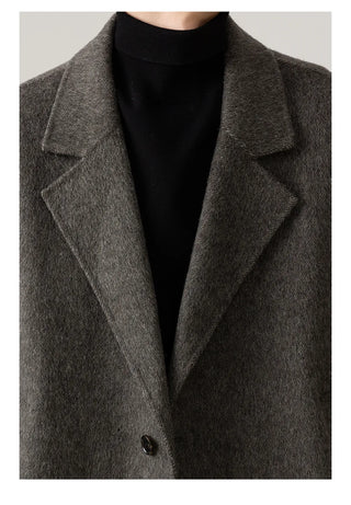 mid-length wool coat