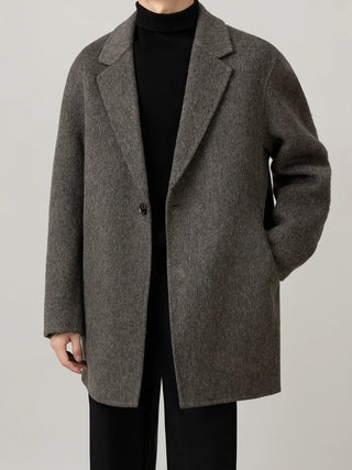 mid-length wool coat