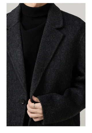 tailored wool coat