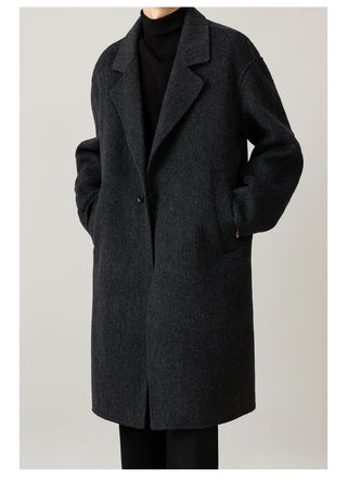 tailored wool coat