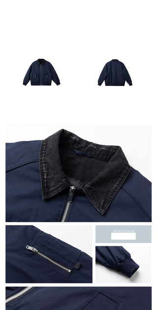 patchwork short jacket