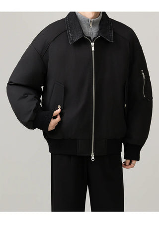 patchwork short jacket