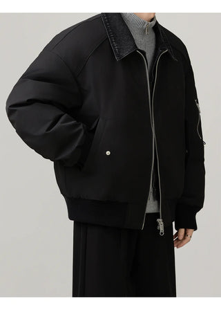 patchwork short jacket