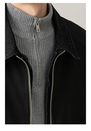 patchwork short jacket