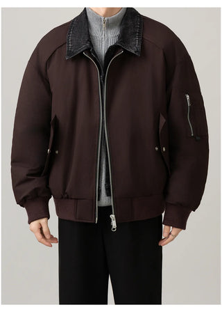 patchwork short jacket