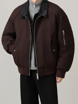 patchwork short jacket