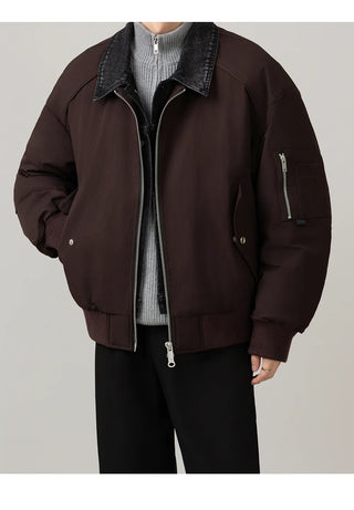 patchwork short jacket