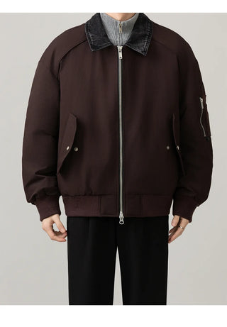 patchwork short jacket