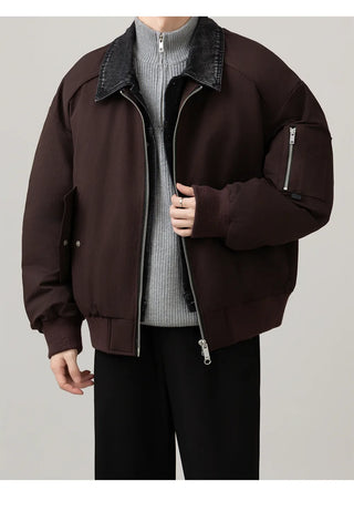 patchwork short jacket