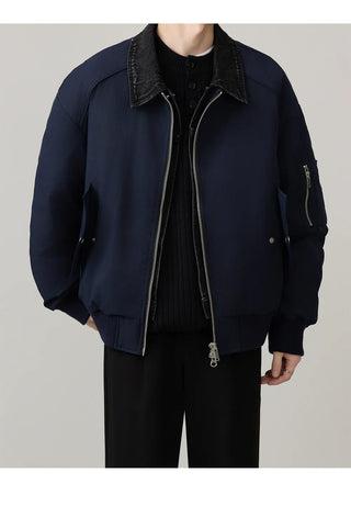 patchwork short jacket