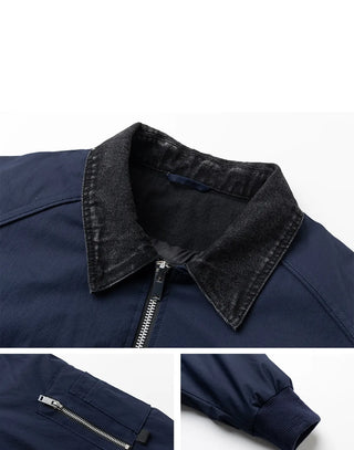 patchwork short jacket