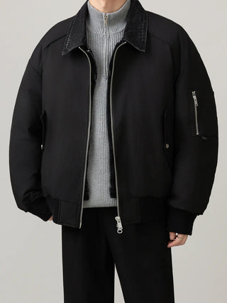 patchwork short jacket