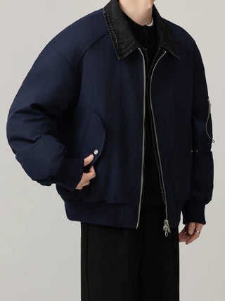 patchwork short jacket