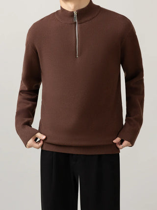 half zip sweater