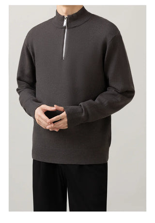 half zip sweater