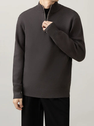 half zip sweater