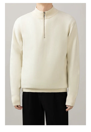 half zip sweater