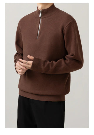 half zip sweater