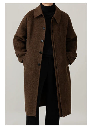 reversible wool coat