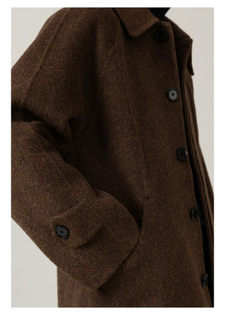 reversible wool coat
