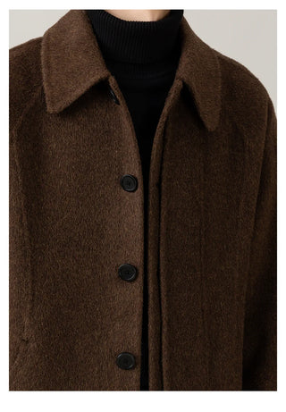 reversible wool coat