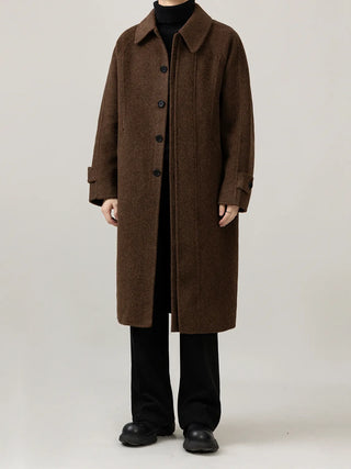 reversible wool coat