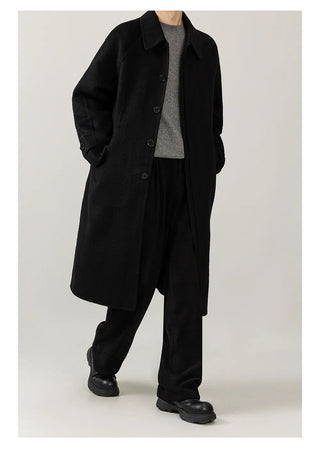 reversible wool coat