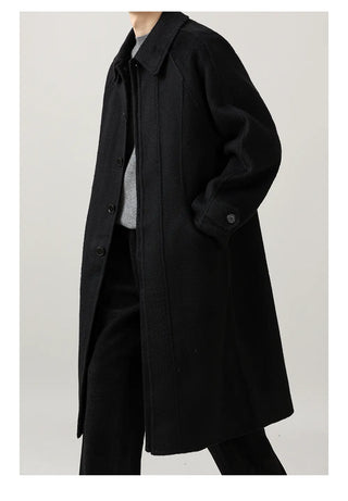reversible wool coat