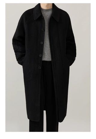 reversible wool coat