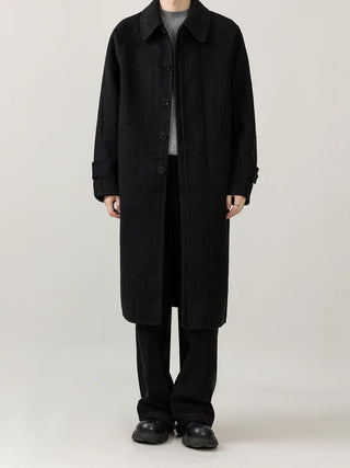 reversible wool coat