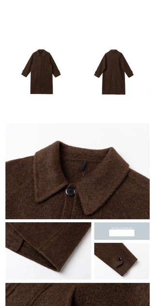reversible wool coat
