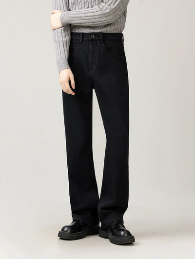 fleece jeans