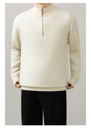 half zip sweater