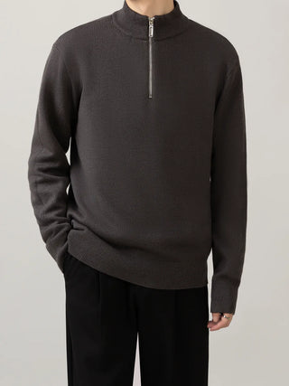 half zip sweater