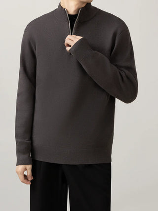 half zip sweater