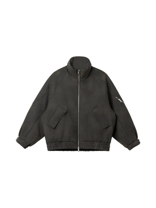 leather short jacket