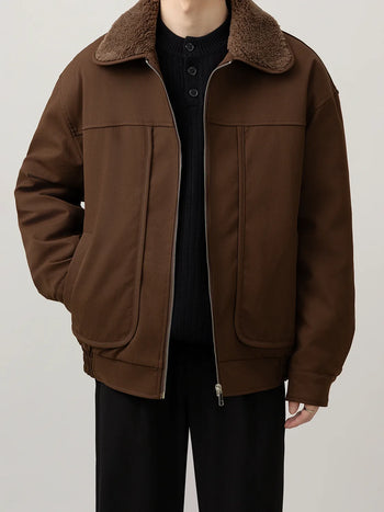 fur collar jacket