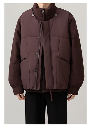 detachable down vest