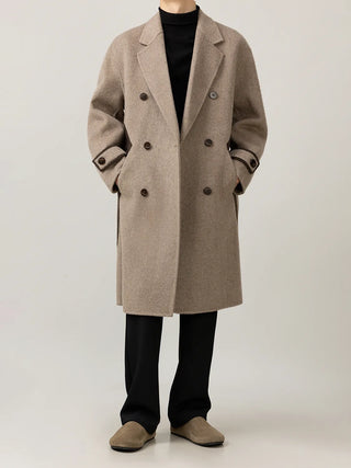 double-sided wool coat