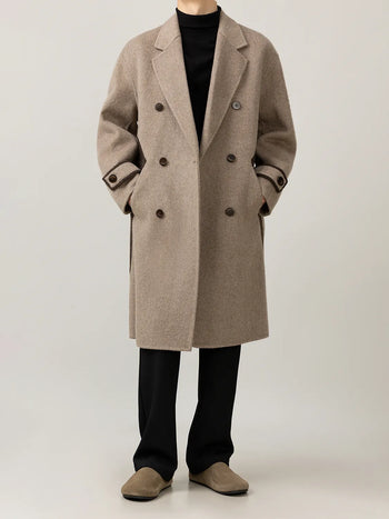 double-sided wool coat