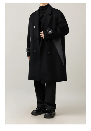double-sided wool coat