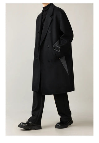double-sided wool coat
