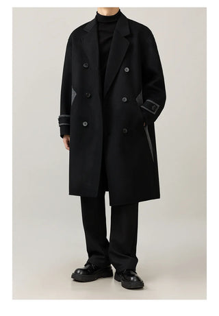 double-sided wool coat