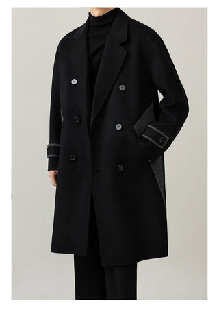 double-sided wool coat