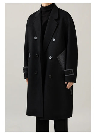 double-sided wool coat